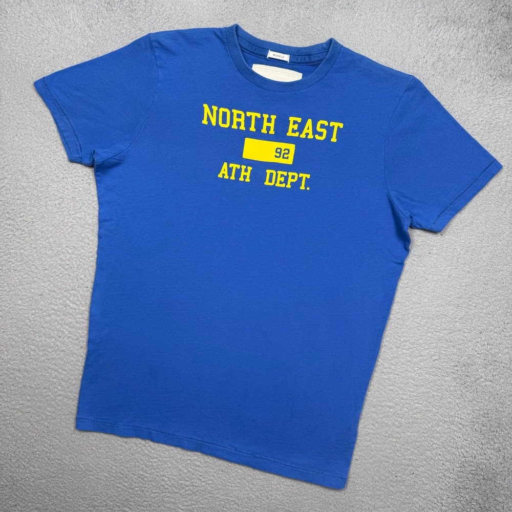Vintage Y2K Abercrombie & Fitch North East Ath. Dept. 92 muscle T-shirt